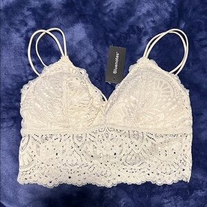 Bluenotes Ivory Lace Bralette